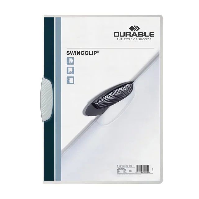 Klemmappe SWINGCLIP A4 30 ark hvit - Bilde 3