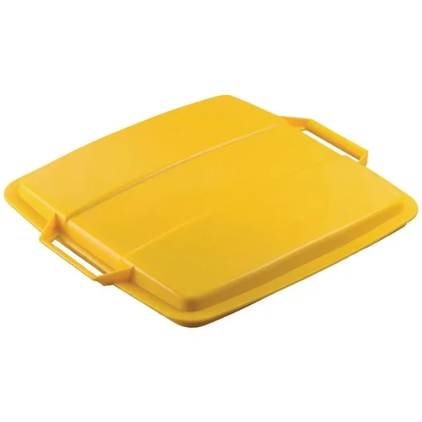 Lokk DURABIN avfallsbeholder 90L gul