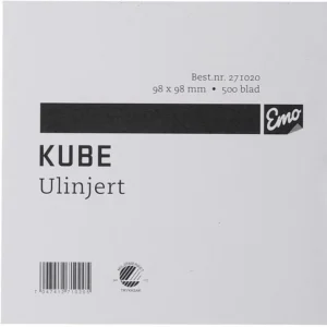 Kube EMO 98x98mm limt 500 blad ulinjert
