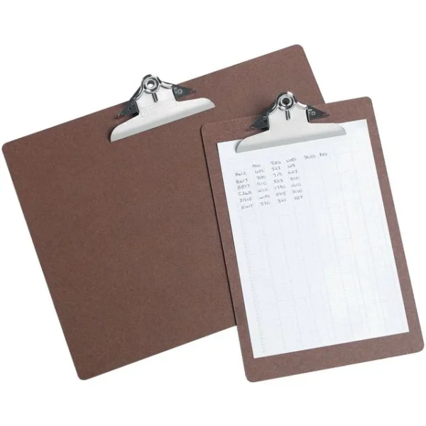 Ordrebrett RAPESCO hardboard A3 brun