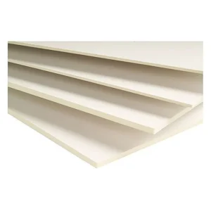 Kapaplater 5mm 50x70cm hvit