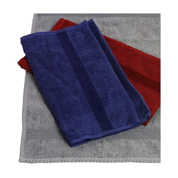 Frottéhåndkle 30x50cm grå