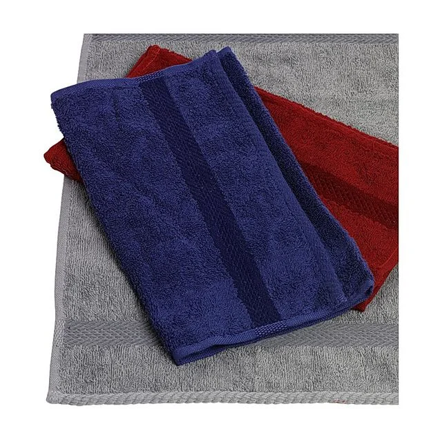 Frottéhåndkle 30x50cm marineblå - Bilde 2