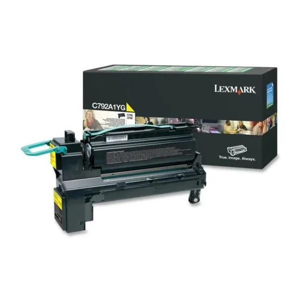 Toner LEXMARK C792A1YG 6K gul