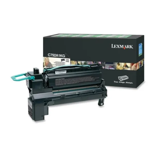 Toner LEXMARK C792A1KG 6K sort