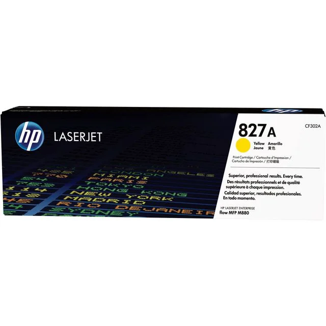 Toner HP CF302A 827A 32K gul - Bilde 2