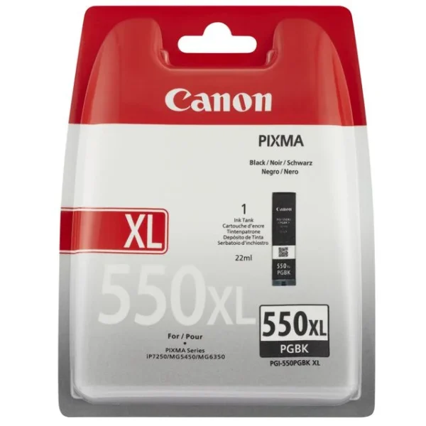 Blekk CANON PGI-550XL PGBK sort
