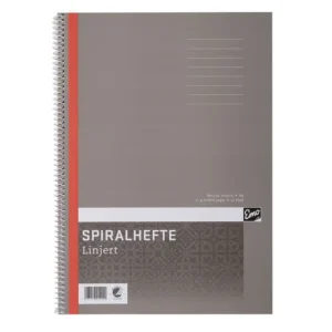 Spiralhefte EMO A4 70g 50bl linjer