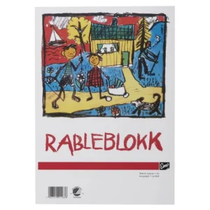 Rableblokk EMO A3 100g 50 blad