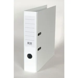 Brevordner 80mm A4 uten skinne hvit