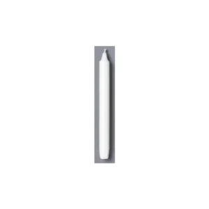 Kronelys DUNI 25cm hvit (30)