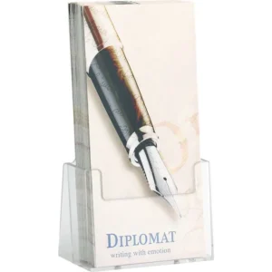 Brosjyreholder HELIT A4 1/3 klar