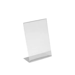 Menyholder HELIT A4 skrå klar