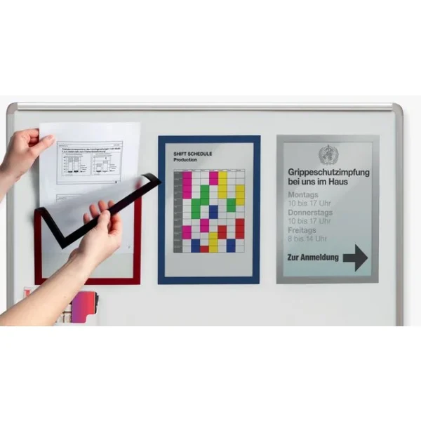 Magnetramme DURAFRAME A4 sort (5)