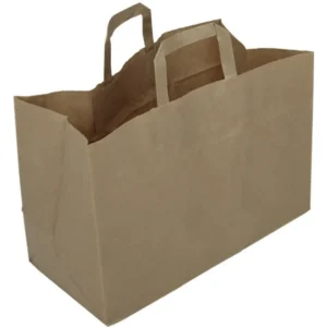 Bærepose papir 17L brun (250)