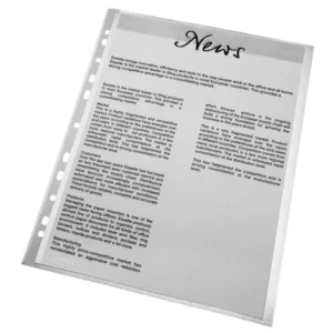 Plastlomme ESSELTE A4 side 38my(10)