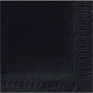 Serviett DUNI 3L 40cm sort (125)