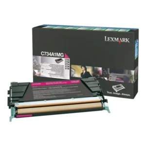 Toner LEXMARK C734A1MG 6K rød