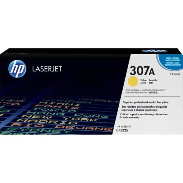 Toner HP CE742A 7.3K gul