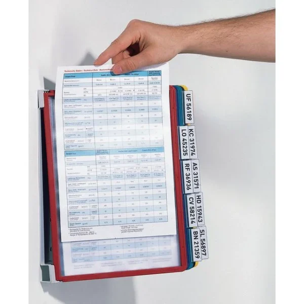 Veggstativ VARIO 10 lommer ass frg