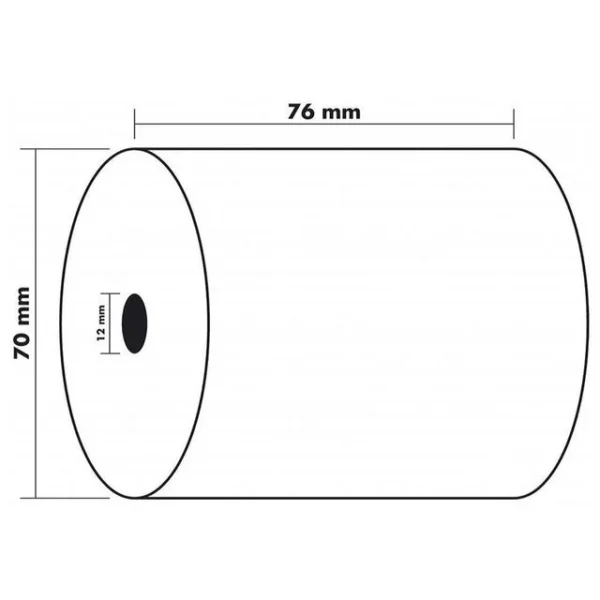 Termorull BPA-fri 76xØ70x12 55g 60m (10)