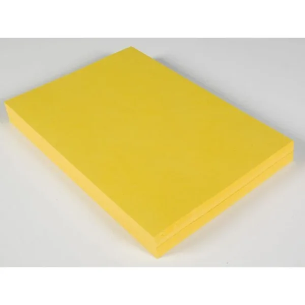 Dekorasjonskartong A4 220g gul