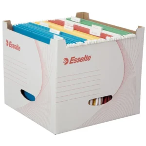 Arkivboks ESSELTE for hengemapper
