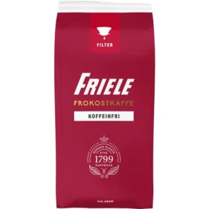 Kaffe FRIELE koffeinfri filtermalt 250g