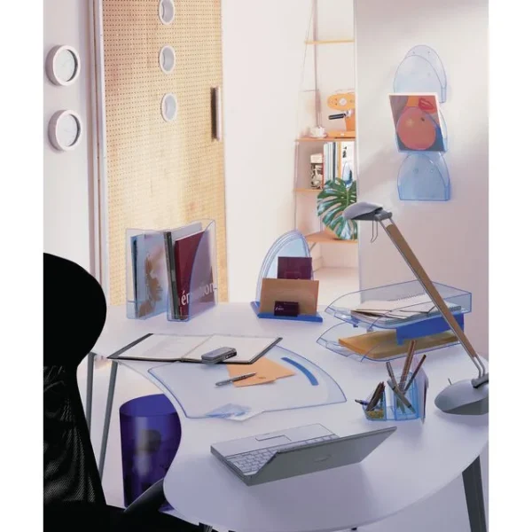 Skriveunderlag CEP Ice Black transparent