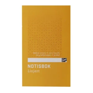 Notisbok EMO 7,5x12cm 60g 32blad linjer