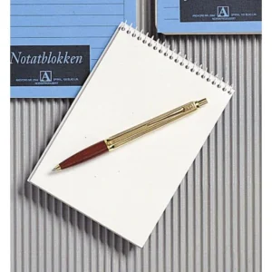 Notatblokk EMO A6 70g 100bl ulinj spiral