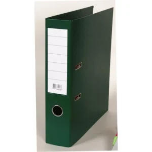Brevordner 80mm skinne A4 grønn