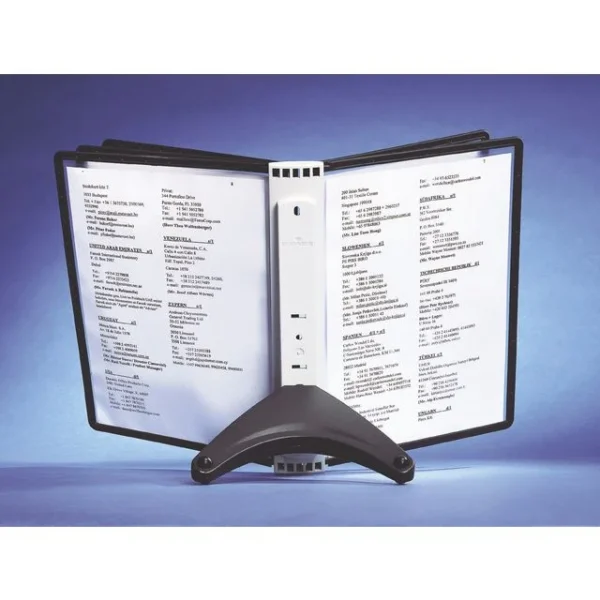 Bordstativ SHERPA Soho 5 lommer sort