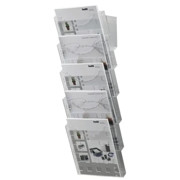 Brosjyrekurv HELIT vegg 5 kurver klar