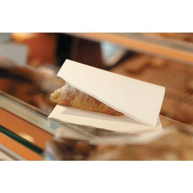 Serviett DUNI 2L 24cm hvit (300) - Bilde 3