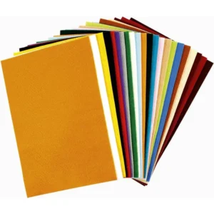 Filt 20x30cm assorterte farger (24)