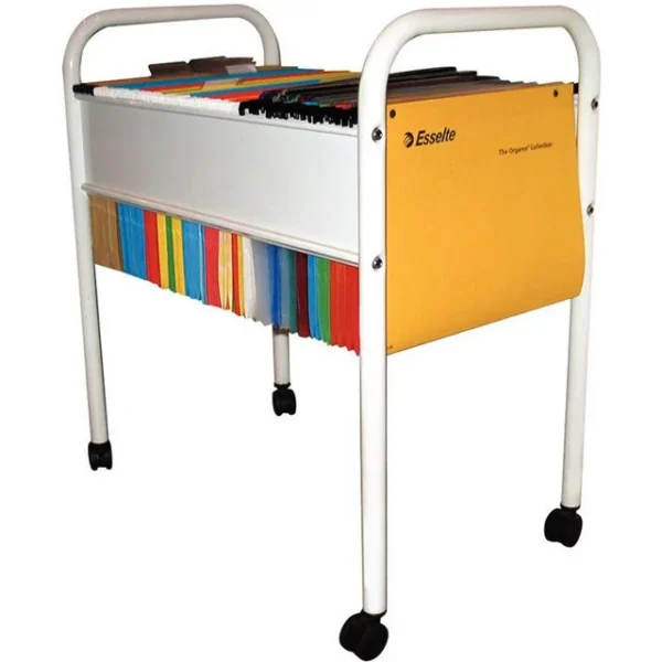 Hengemappevogn ESSELTE åpen A4 hvit