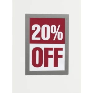 Ramme DURAFRAME A5 magnet sølv (2)