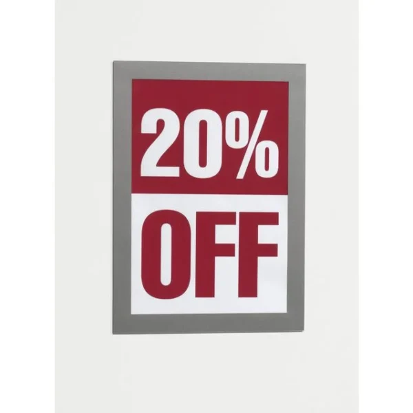 Ramme DURAFRAME A5 magnet sølv (2)