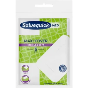 Plaster SALVEQUICK Maxi Cover 76x54mm(5)