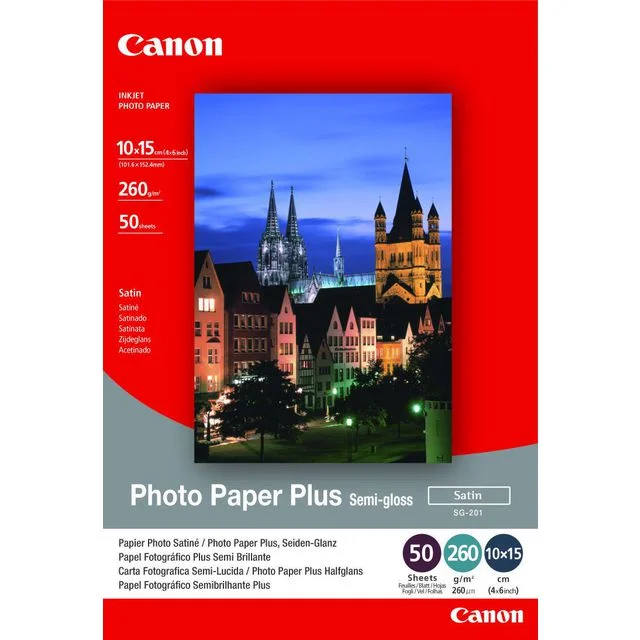 Fotopapir CANON SG-201 10x15 260g (50) - Bilde 2