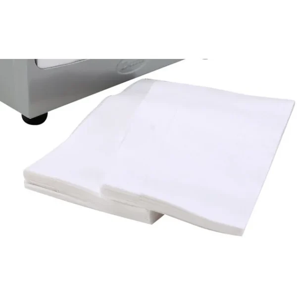 Dispenserserviett DUNI 1L33cm hvit(4500)