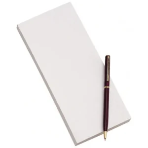 Reseptblokk EMO 9,5x21cm 100bl ulinjert