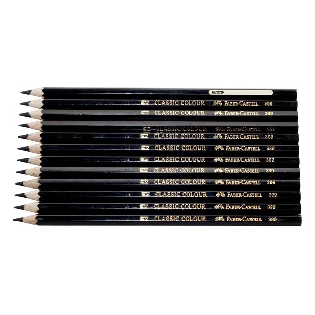 Fargeblyant FABER-CASTELLstd. sort (12)