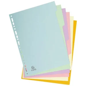 Skilleblad EXACOMPTA FOREVER A4 6-delt