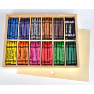 Vokskritt PLAYBOX Jumbo 12x12 farger