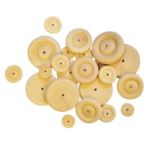 Trehjul diameter 25mm (50)