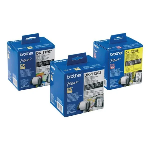 Etikett BROTHER DK-22212 pl 62mmx15,24m
