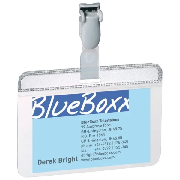 Navneskilt DURABLE selv.lam 54x90 (25)