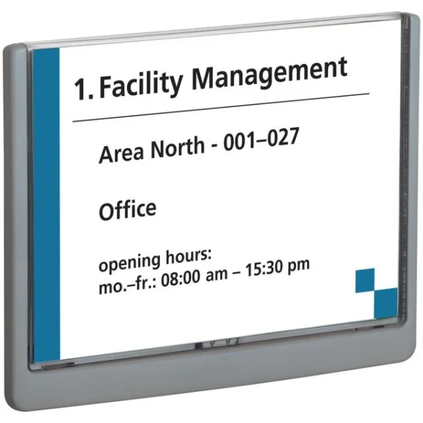 Skiltholder DURABLE A5 klikk